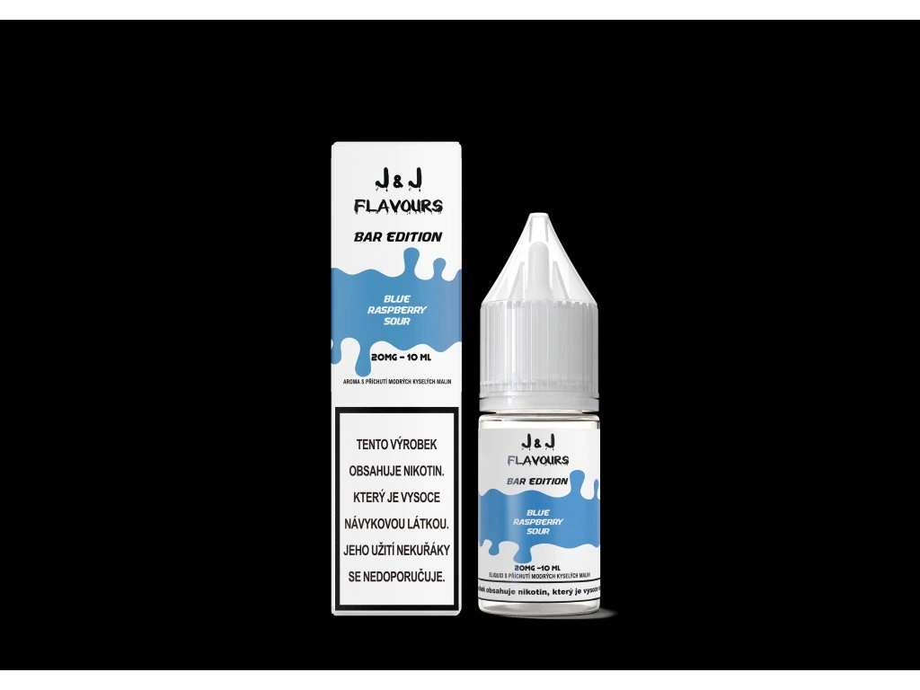 E-liquid J&J flavours salt Blue Raspberry sour 10mg