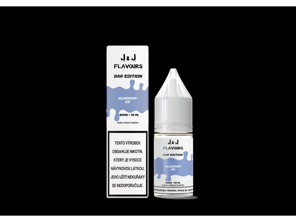 E-liquid J&J flavours salt Blueberry ice 10mg