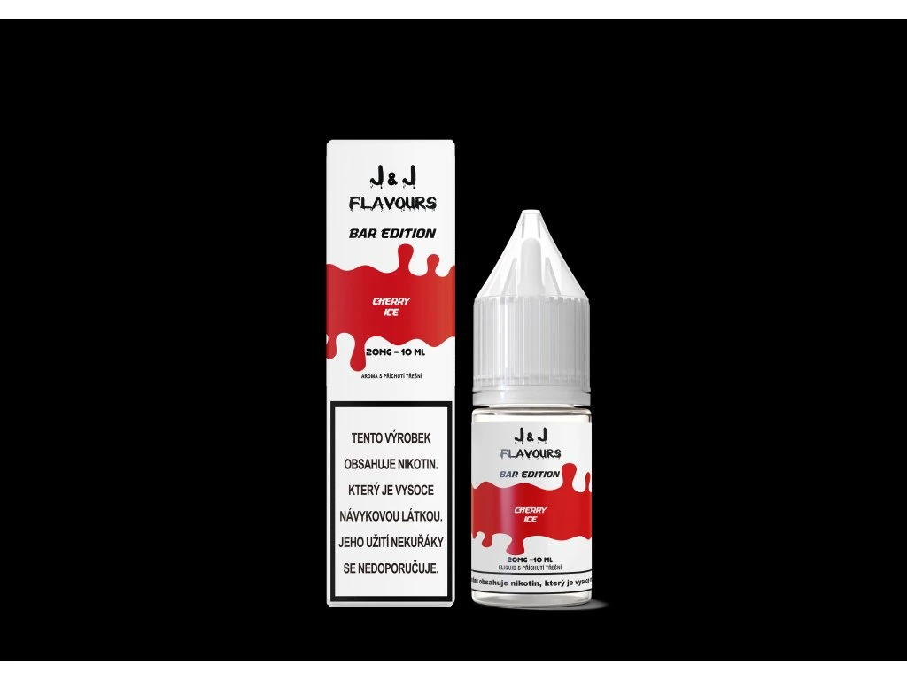 E-liquid J&J flavours salt Cherry Ice 20mg