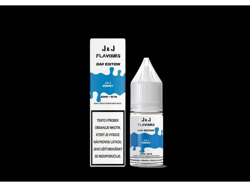 E-liquid J&J flavours salt Energy 10 mg
