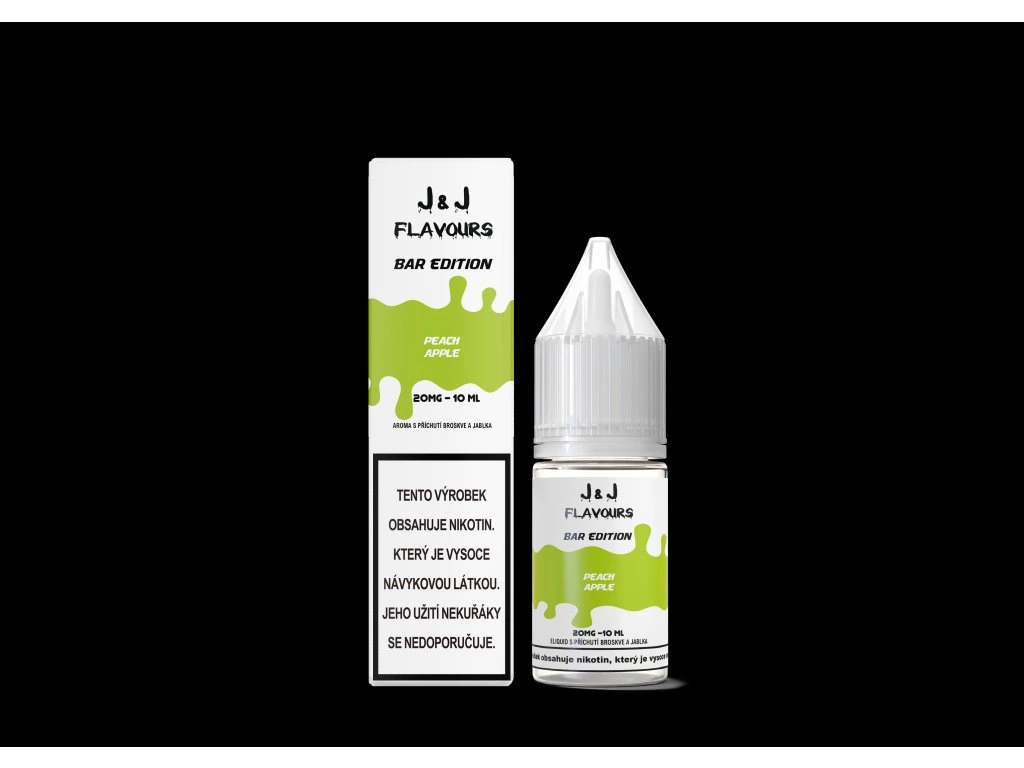 E-liquid J&J flavours salt Peach Apple 10mg