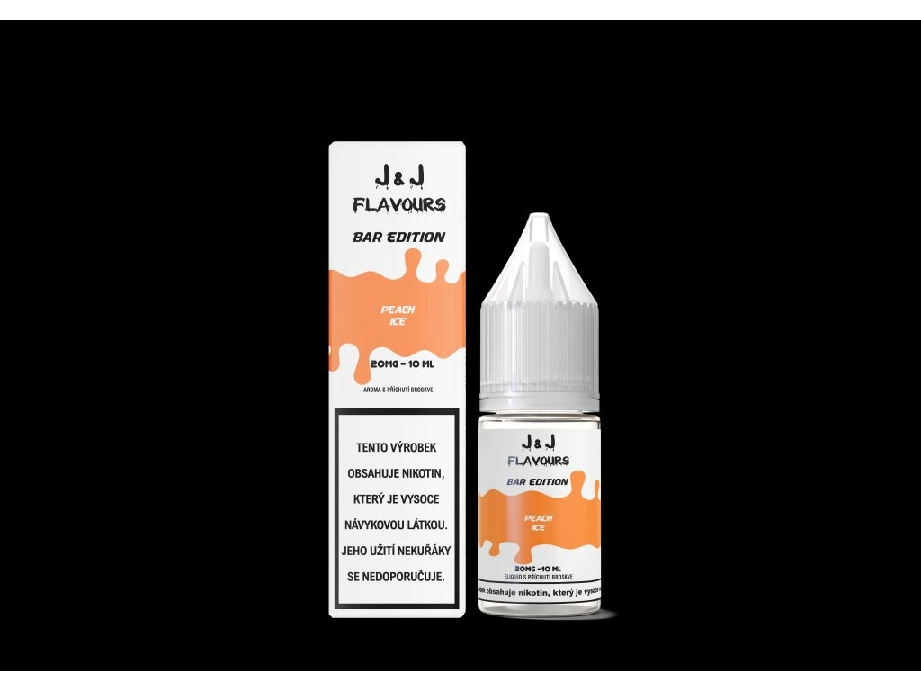 E-liquid J&J flavours salt Peach Ice 20mg