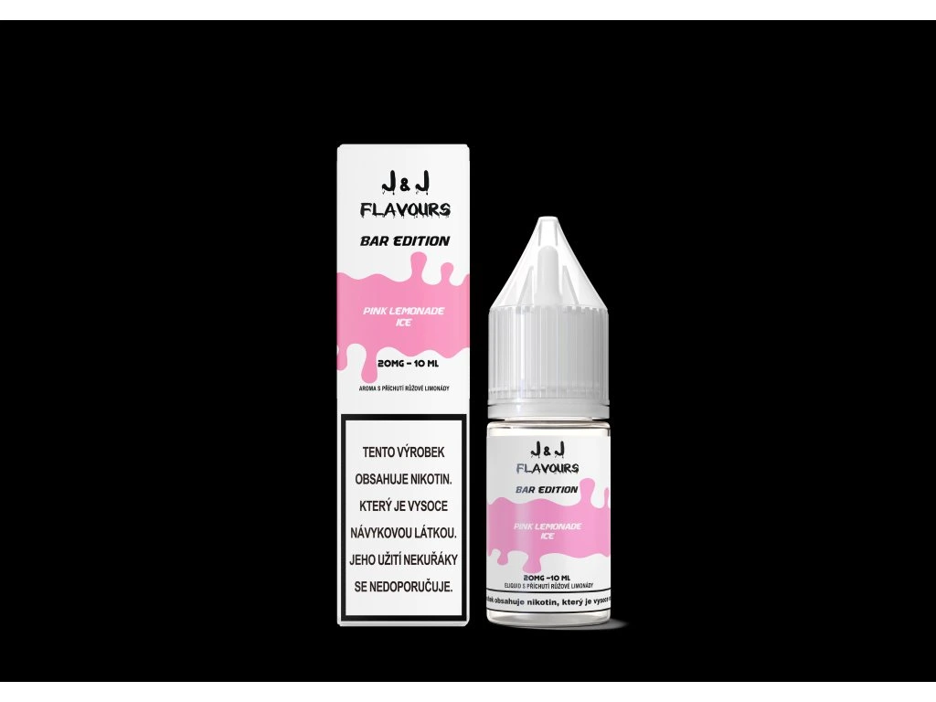 E-liquid J&J flavours salt Pink lemonade ice 10 mg