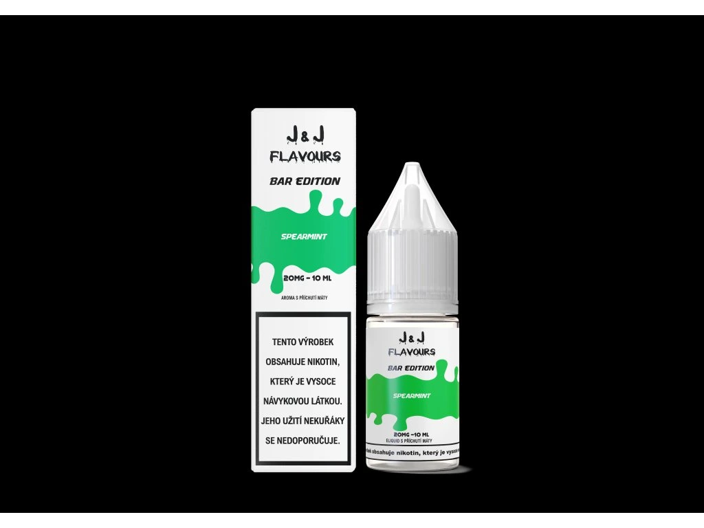 E-liquid J&J flavours salt Spearmint 10mg