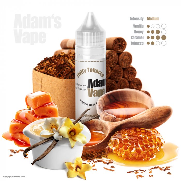 Příchuť Adam’s vape Shake and Vape Fluffy tobacco