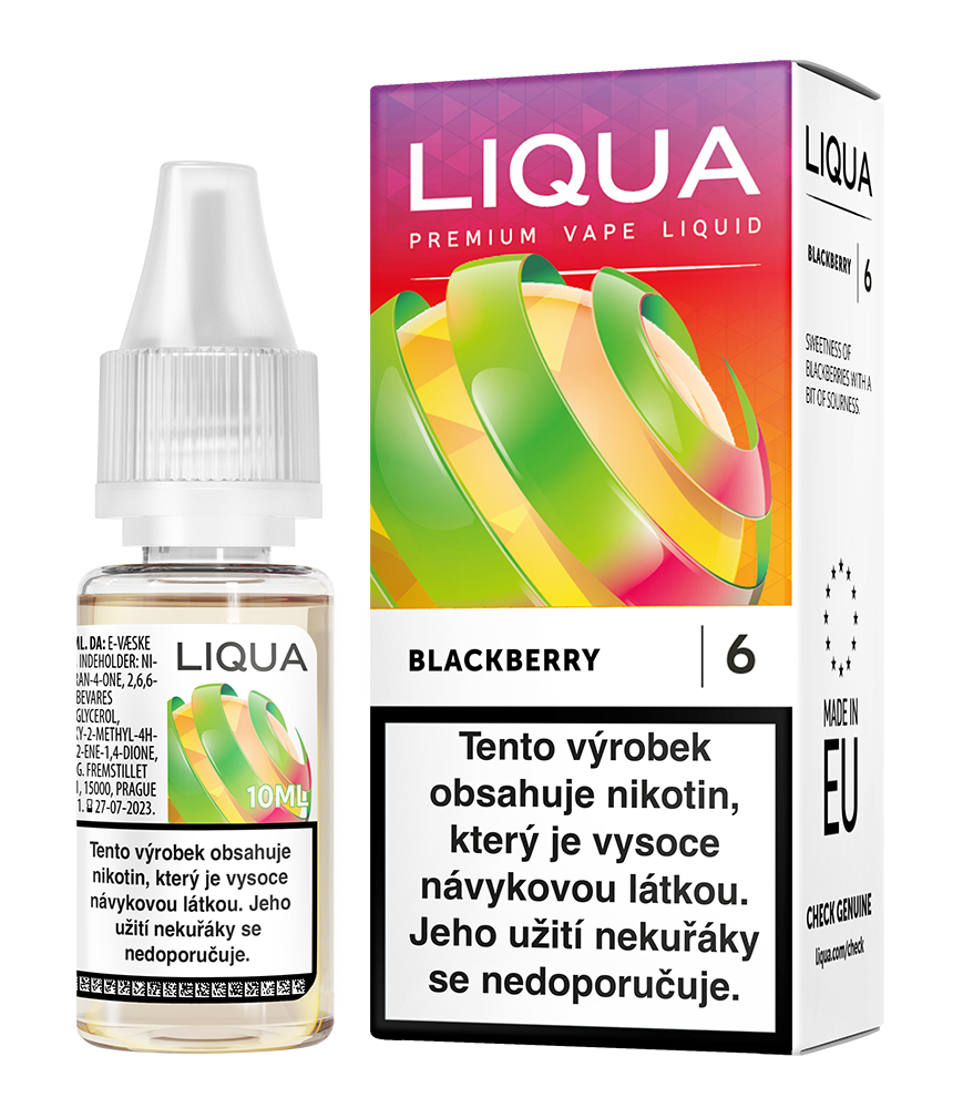 E-liquid Liqua Blackberry 18 mg