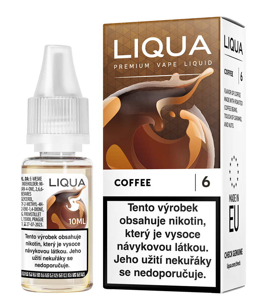 E-liquid Liqua coffee 0 mg