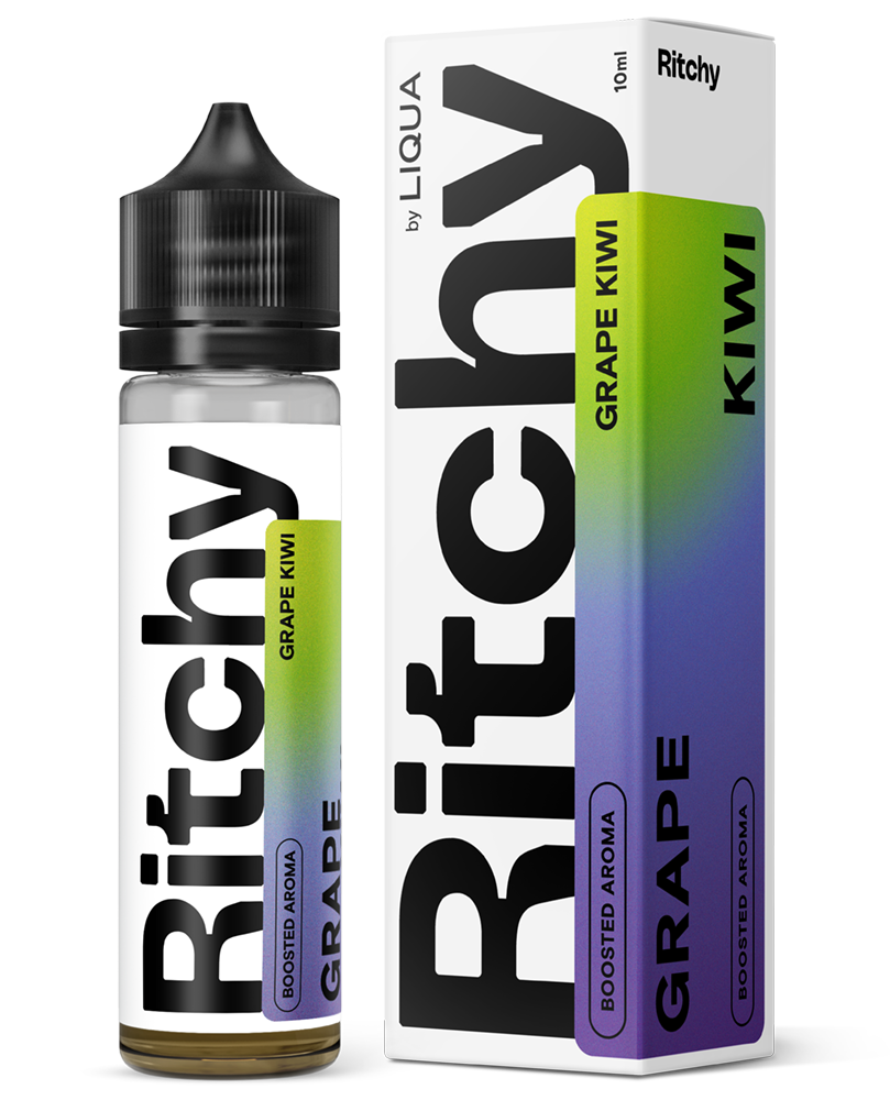 Příchuť Ritchy Shake and Vape Grape Kiwi