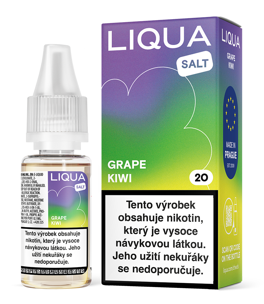 E-liquid Liqua Salt Grape Kiwi Salt 20mg