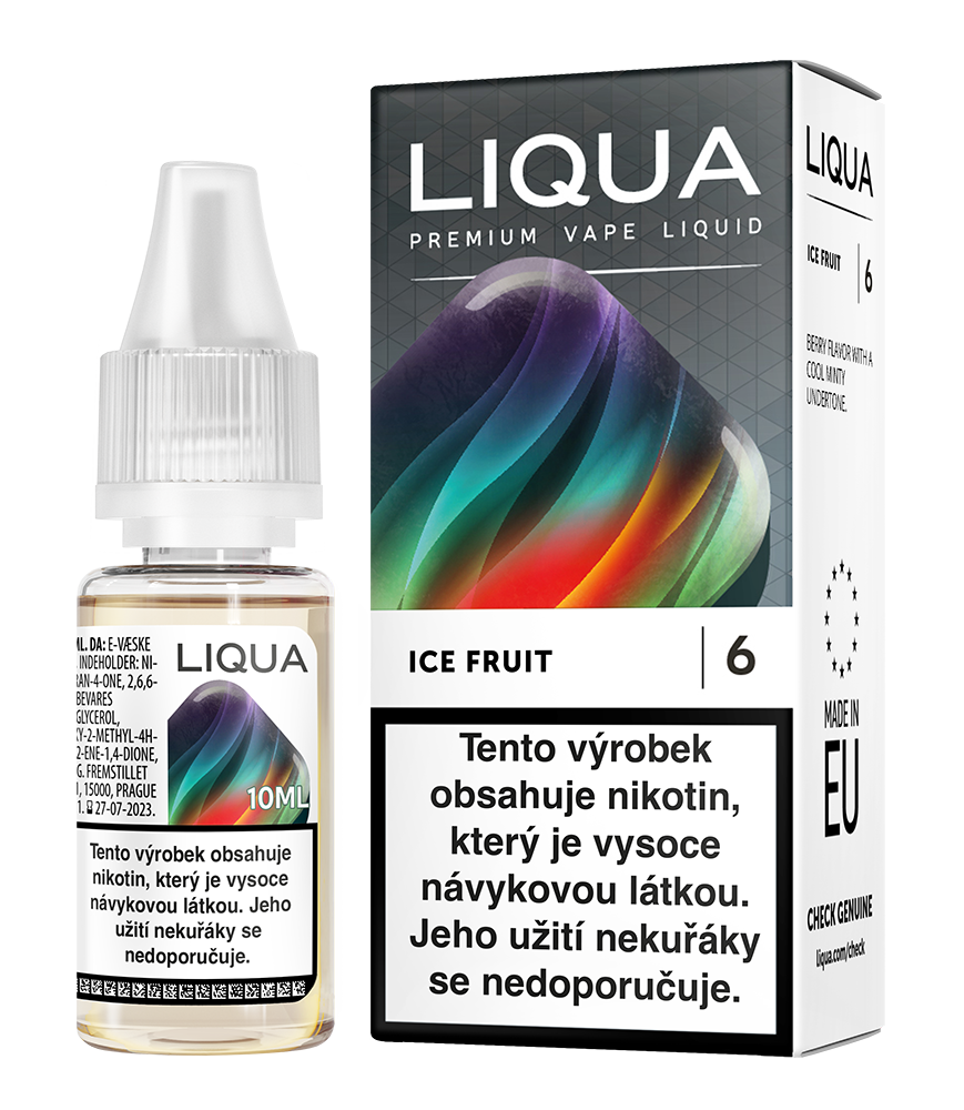 E-liquid Liqua ice fruit 0 mg