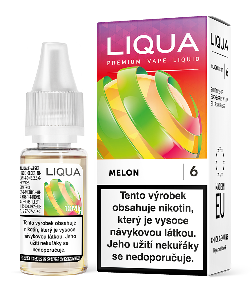 E-liquid Liqua melon 0 mg