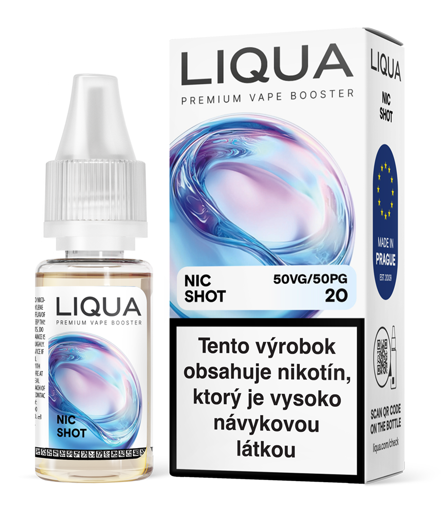 Liqua nic shot 50/50 20mg 1 KS
