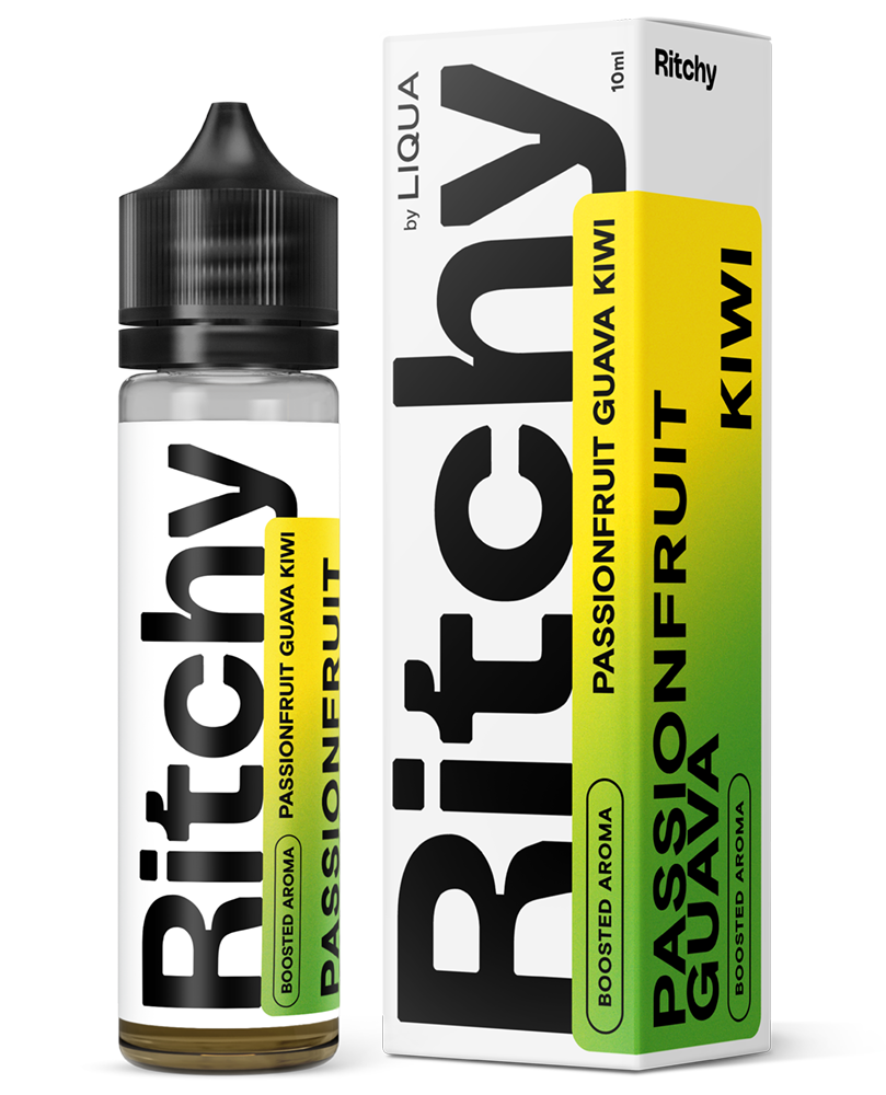 Příchuť Ritchy Shake and Vape Passionfruit guava kiwi