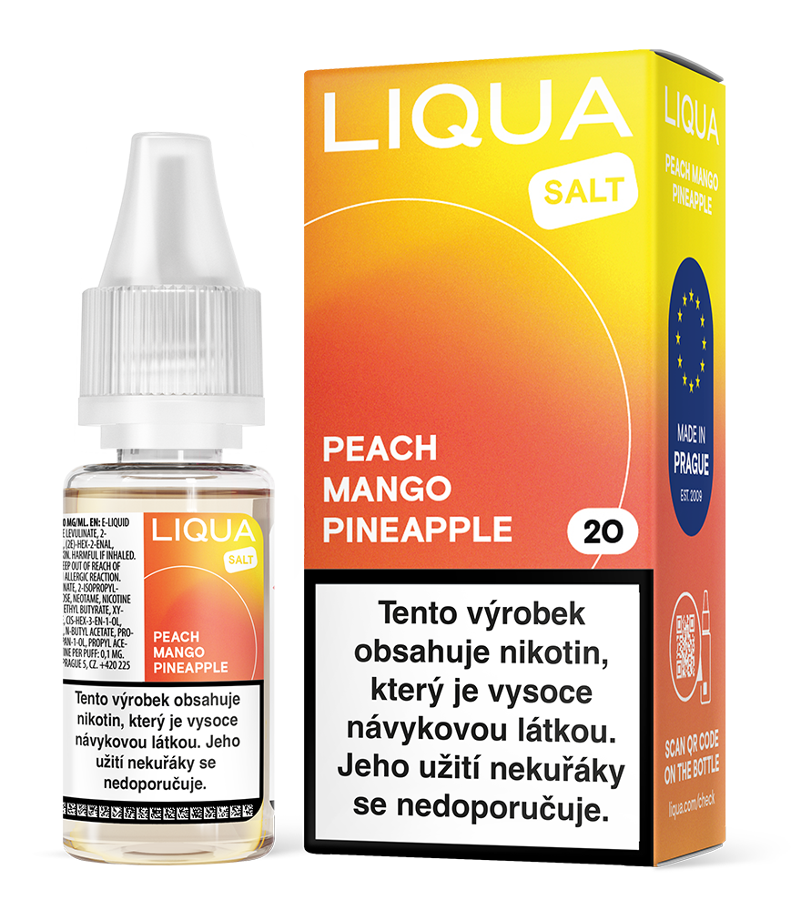 E-liquid Liqua Peach Mango Pineapple 6 mg