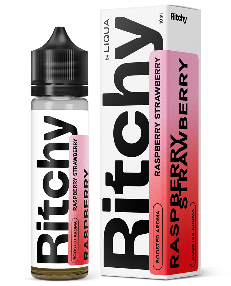 Příchuť Ritchy Shake and Vape Respberry strawberry