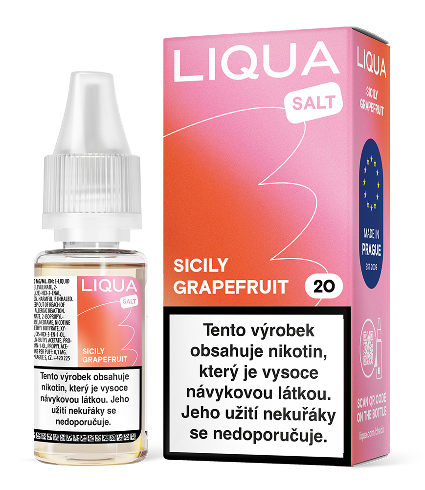 E-liquid Liqua Salt Sicily Grapefruit  10mg