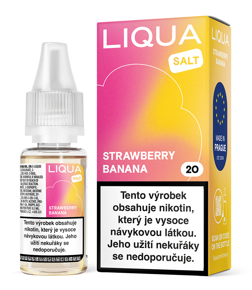 E-liquid Liqua Salt Strawberry Banana 20mg