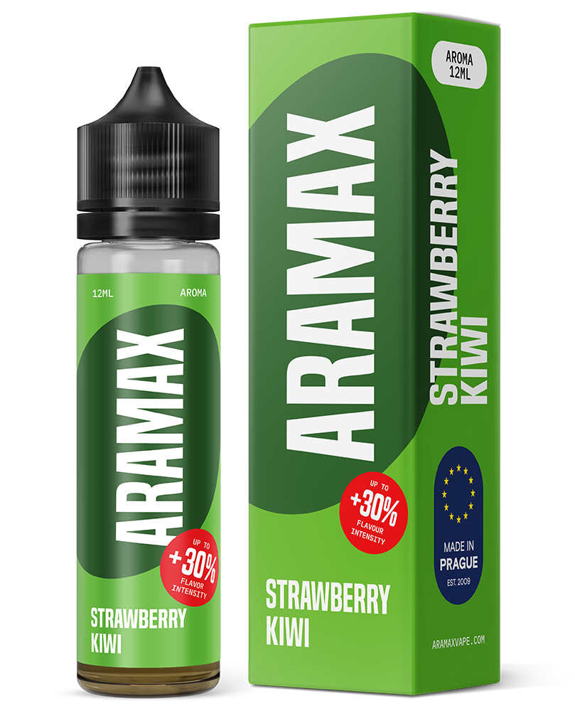 Příchuť Aramax Shake and Vape Strawberry Kiwi