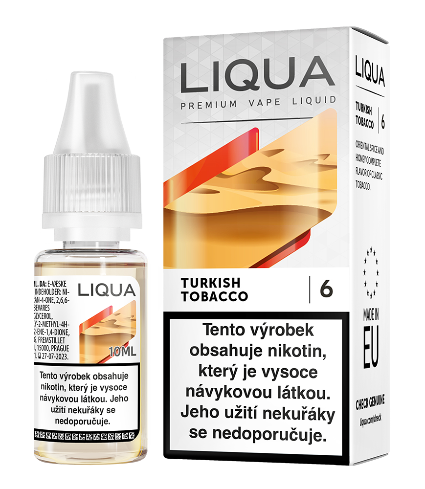 E-liquid Liqua turkish tobacco 3 mg