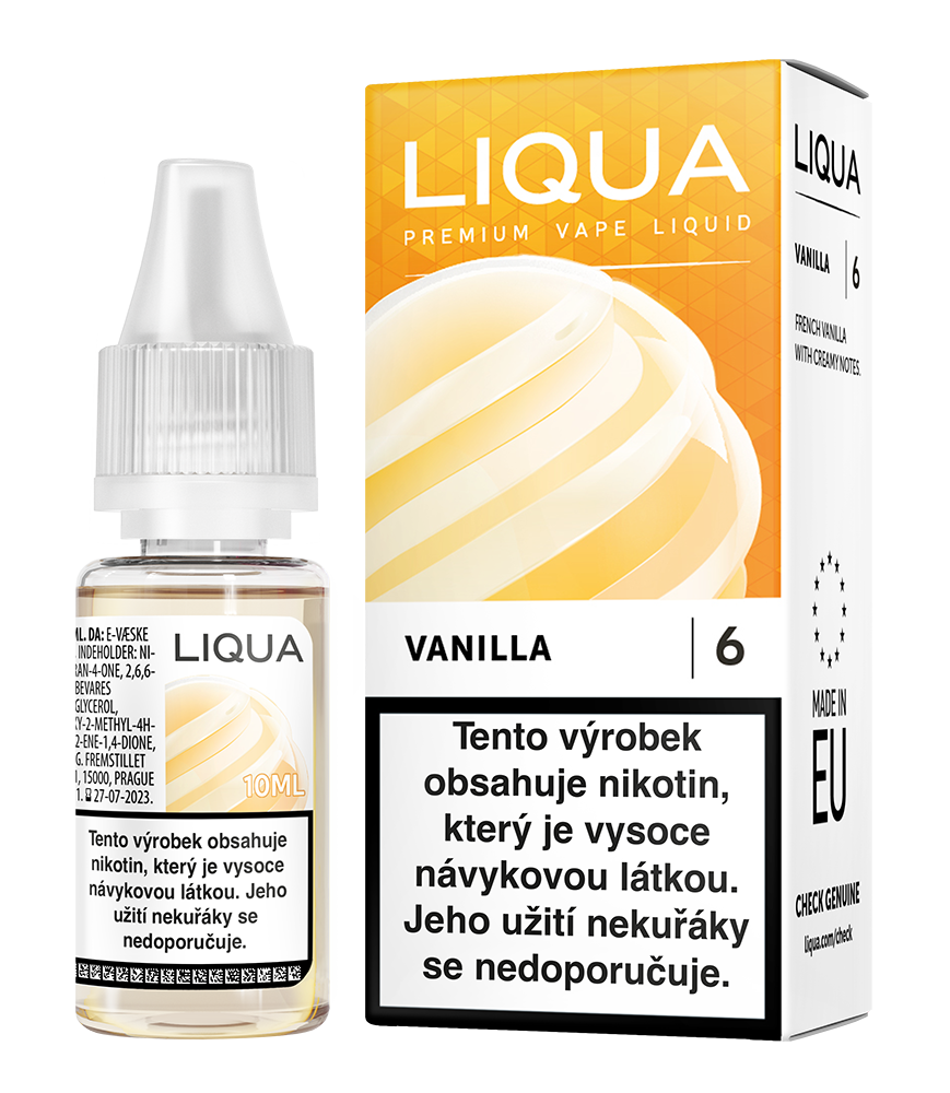 E-liquid Liqua vanilla 6 mg