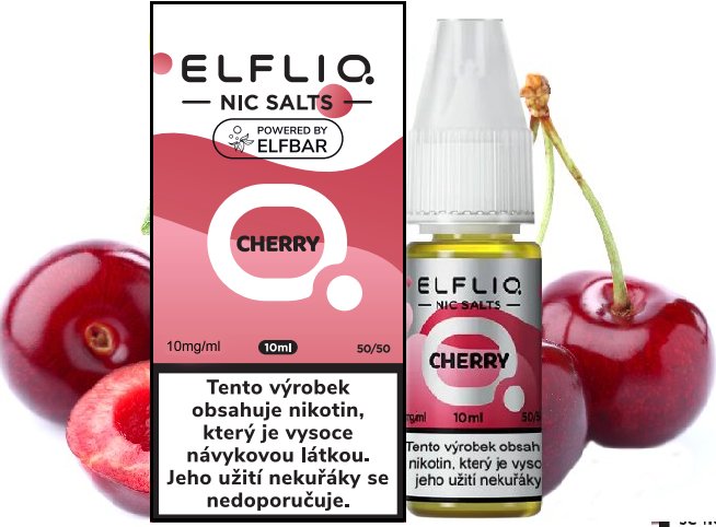 E-liquid ELFLIQ salt Cherry 10mg 10ml