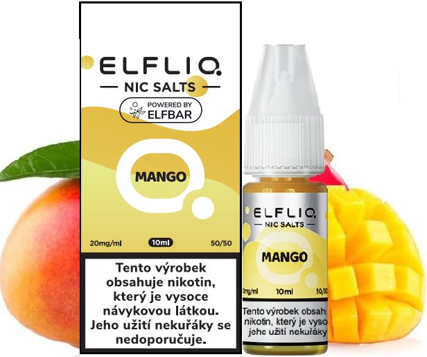E-liquid ELFLIQ salt Mango 20mg 10ml
