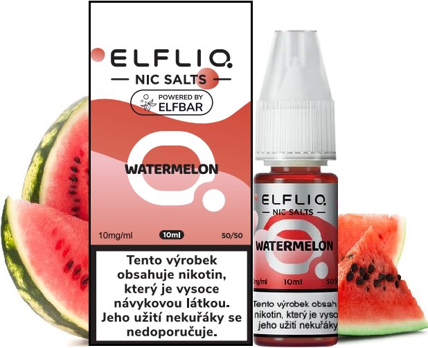 E-liquid ELFLIQ salt Watermelon 10mg 10ml