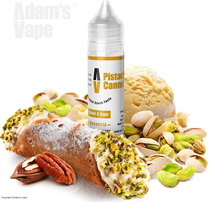 Příchuť Adam’s Vape Shake and Vape Pistachi Cannoli