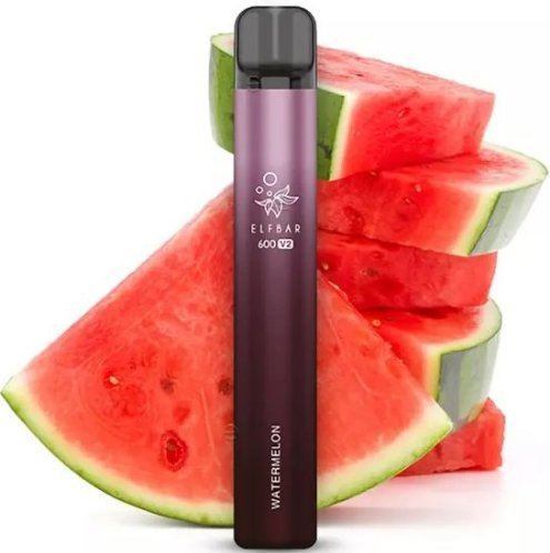 Elf Bar 600 V2 jednorázová elektronická cigareta Watermelon