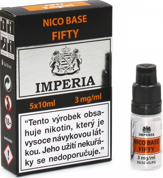 Nikotinová báze Imperia 50PG/50VG 3mg