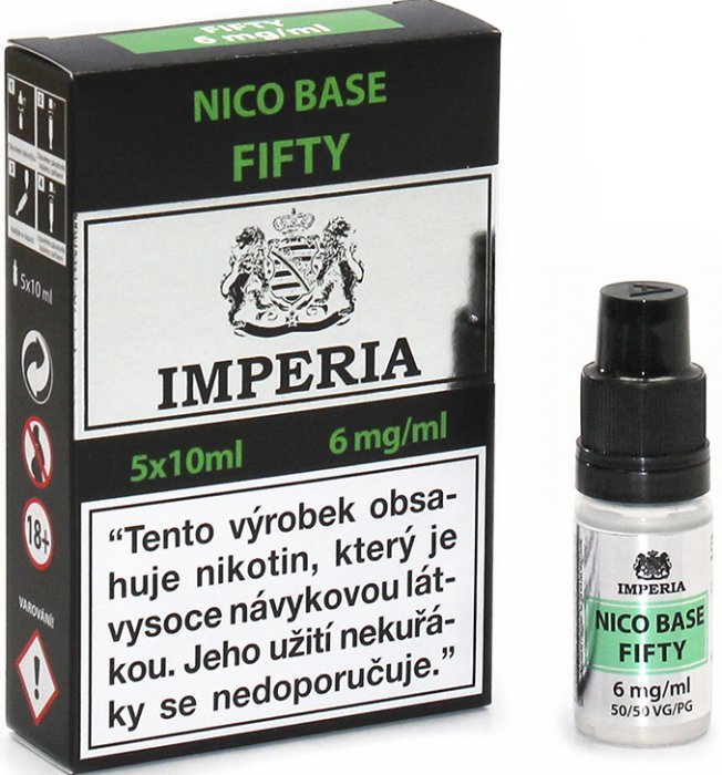 Nikotinová báze Imperia 50PG/50VG 6mg