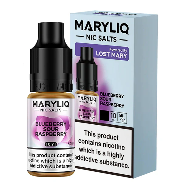 E-liquid MARYLIQ SALT Blueberry sour raspberry 20mg 10ml