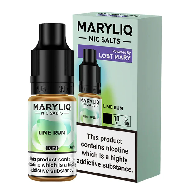 E-liquid MARYLIQ SALT Lime rum 20mg 10ml