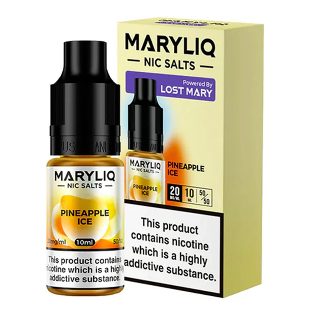 E-liquid MARYLIQ SALT Pineapple ice 20mg 10ml