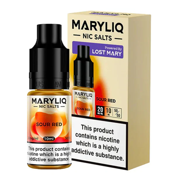 E-liquid MARYLIQ SALT Sour red 20mg 10ml