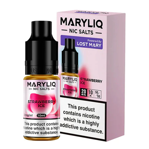 E-liquid MARYLIQ SALT Strawberry ice 20mg 10ml