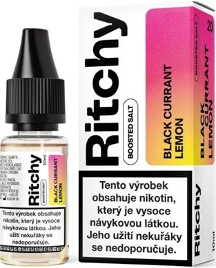 E-liquid Ritchy SALT Black currant lemon 10mg 10ml