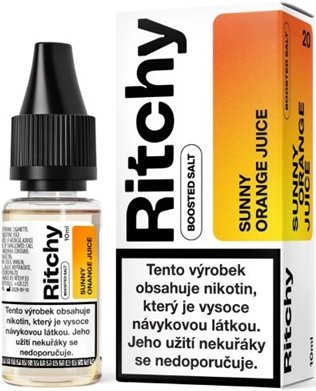 E-liquid Ritchy SALT Sunny orange juice 10mg 10ml