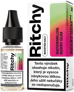 E-liquid Ritchy SALT Watermelon berry gum 10mg 10ml