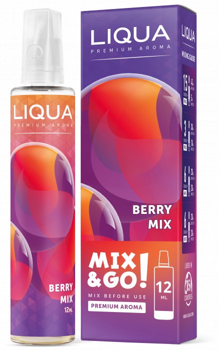 Příchuť Liqua Mix&Go Shake and Vape Berry mix