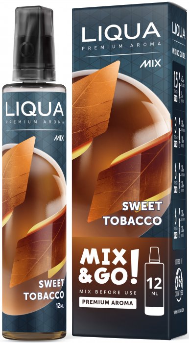 Příchuť Liqua Mix&Go Shake and Vape Sweet tobacco