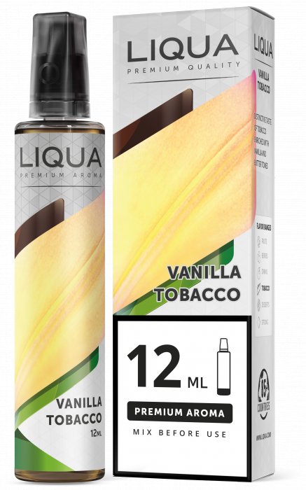 Příchuť Liqua Mix&Go Shake and Vape Vanilla tobacco