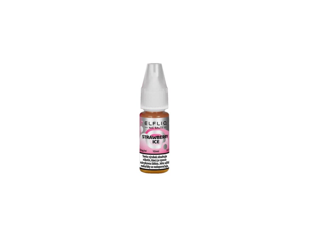 E-liquid ELFLIQ salt Strawberry ice 10mg 10ml