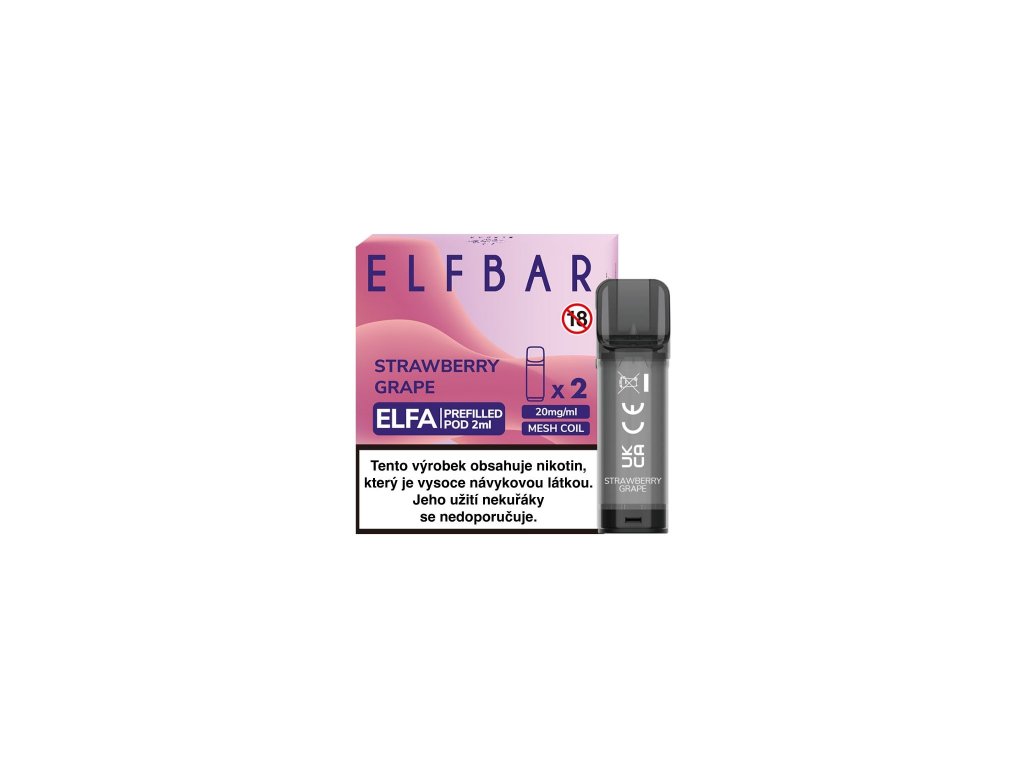 Elf Bar Elfa Pod Strawberry Grape 20mg