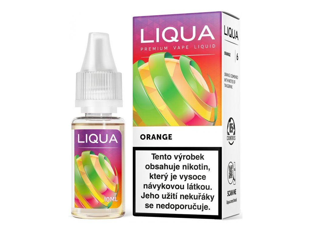 E-liquid Liqua orange 6 mg