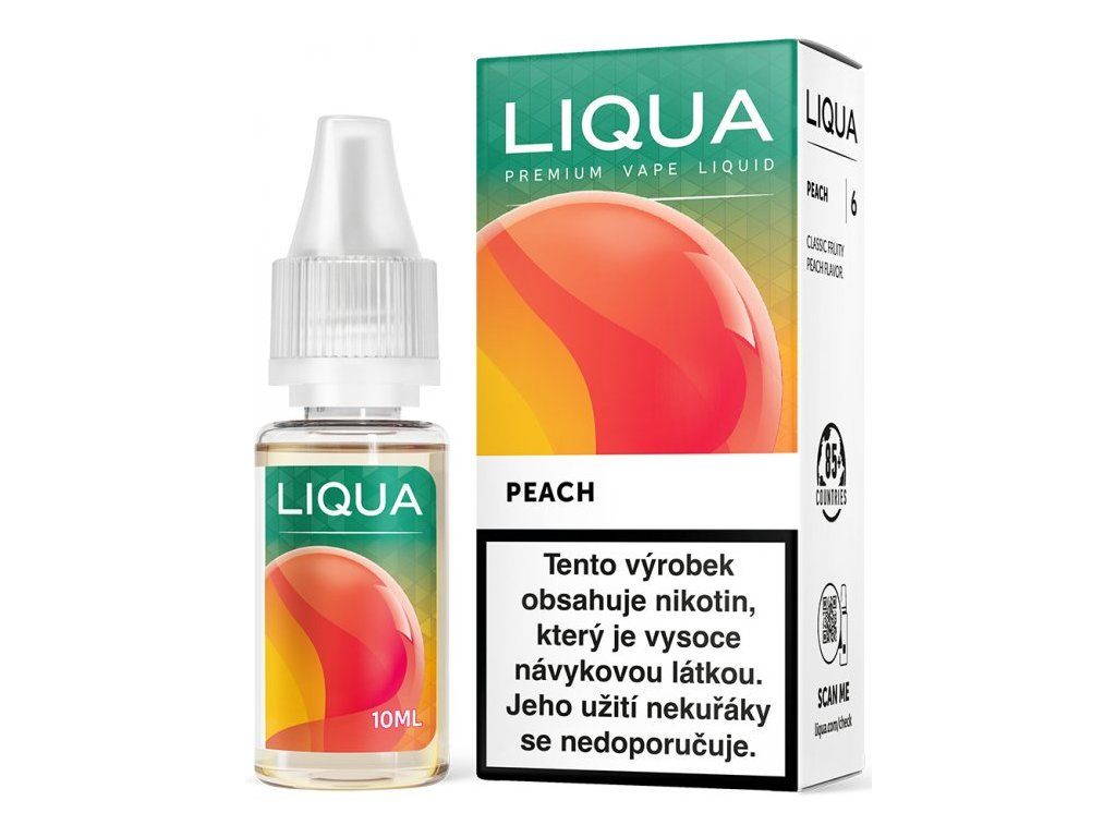 E-liquid Liqua peach 18mg