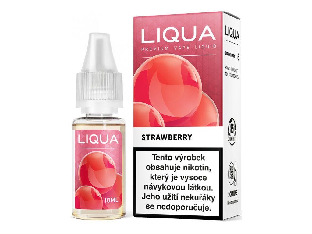 E-liquid Liqua strawberry 6 mg