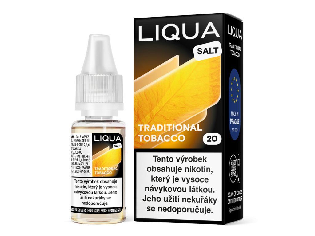Liqua salt Traditional Tobacco 10mg