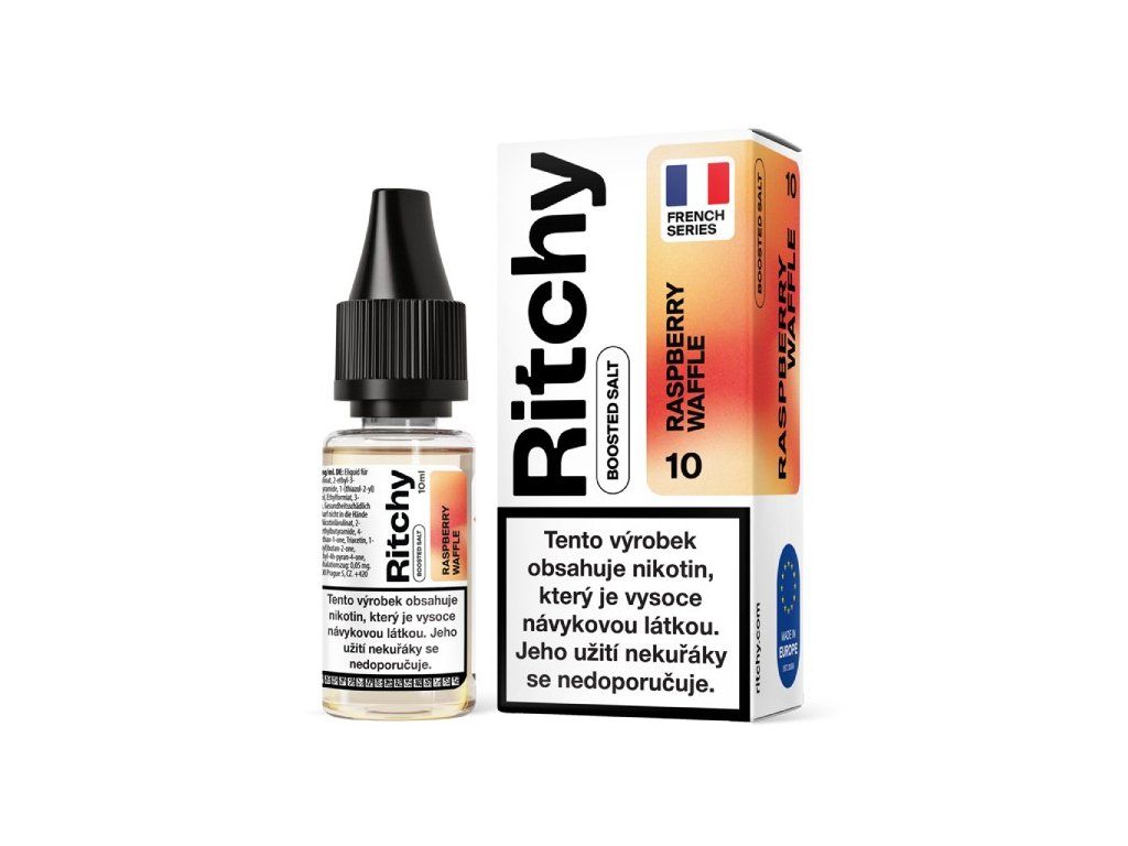 Ritchy salt Raspberry Waffle 10mg 10m