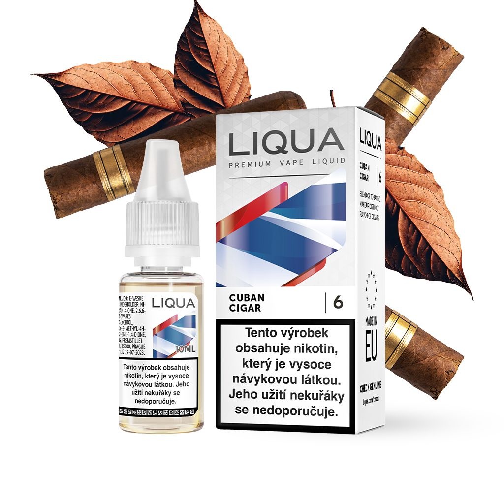 E-liquid Liqua Sweet Cubano 10ml 12mg